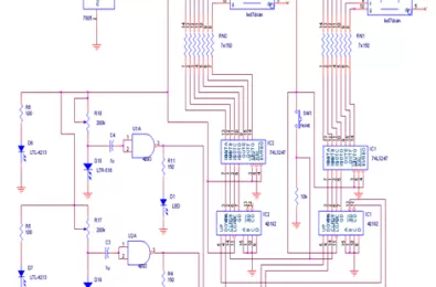 MẠCH ĐẾM XE RA VÀO
